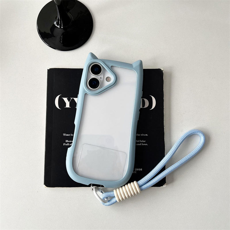 Kitty Case – Cute Cat Ear Phone Case with Strap