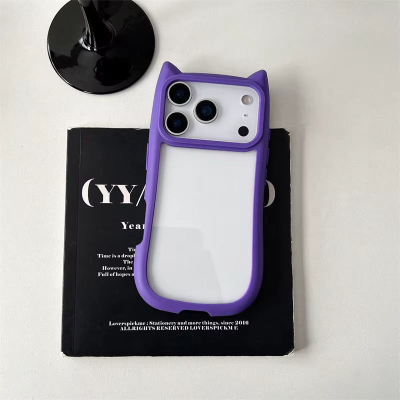 Kitty Case – Cute Cat Ear Phone Case with Strap